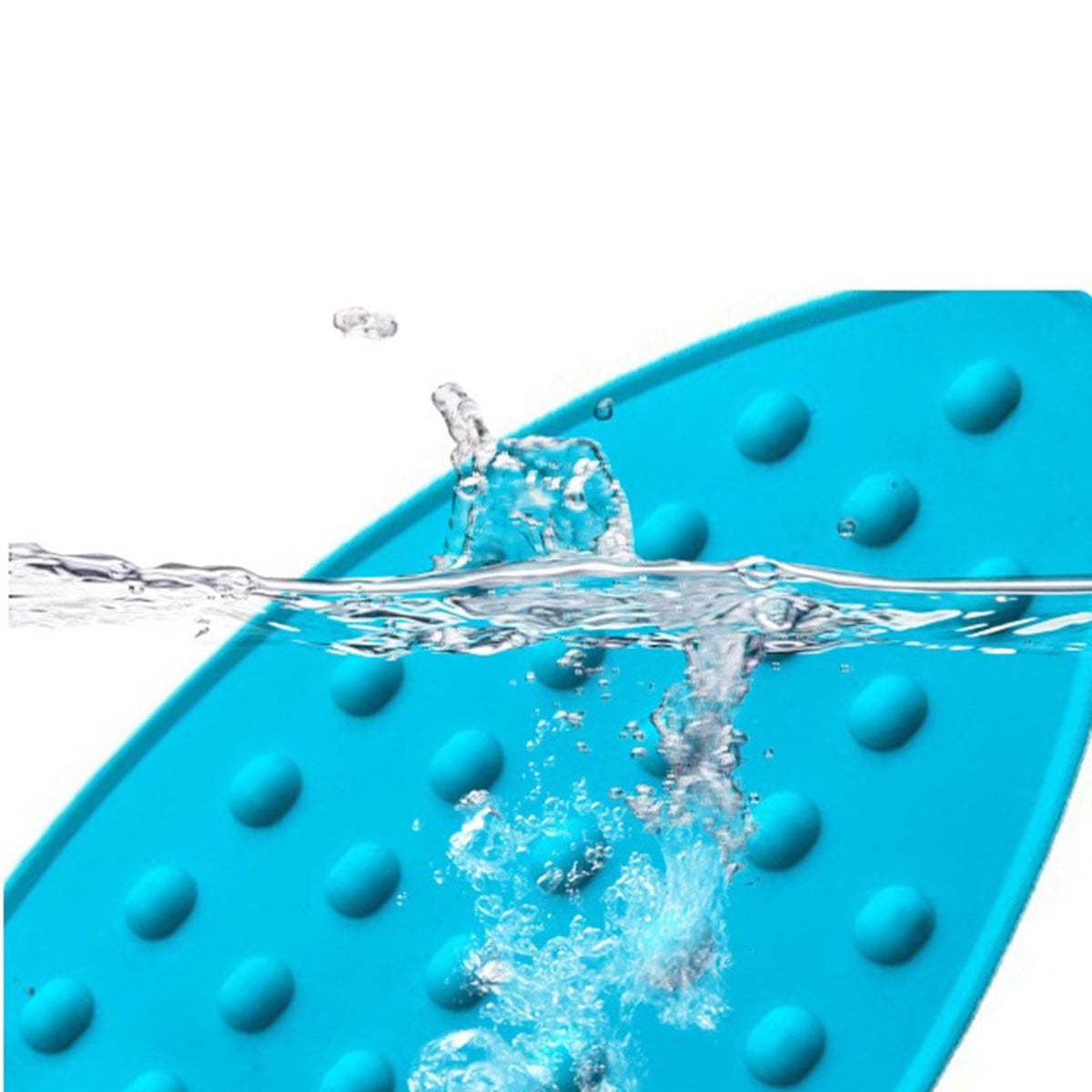 Silicone Mini Iron Rest Pad, Heat-Resistant Mat for Ironing Board, Sewing and Quilting, Sky Blue - Image 6