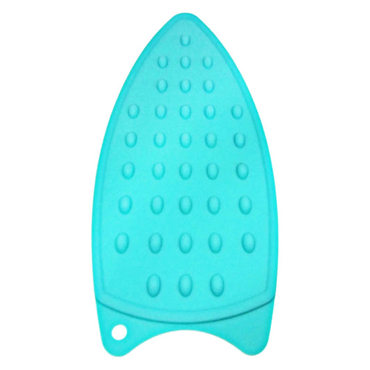 Silicone Mini Iron Rest Pad, Heat-Resistant Mat for Ironing Board, Sewing and Quilting, Sky Blue