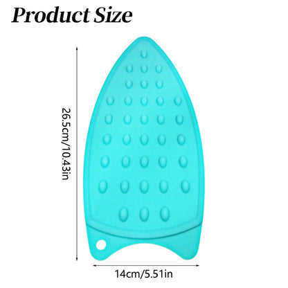Silicone Mini Iron Rest Pad, Heat-Resistant Mat for Ironing Board, Sewing and Quilting, Sky Blue - Image 3