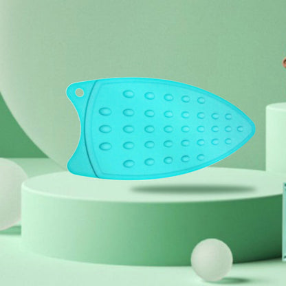 Silicone Mini Iron Rest Pad, Heat-Resistant Mat for Ironing Board, Sewing and Quilting, Sky Blue - Image 4