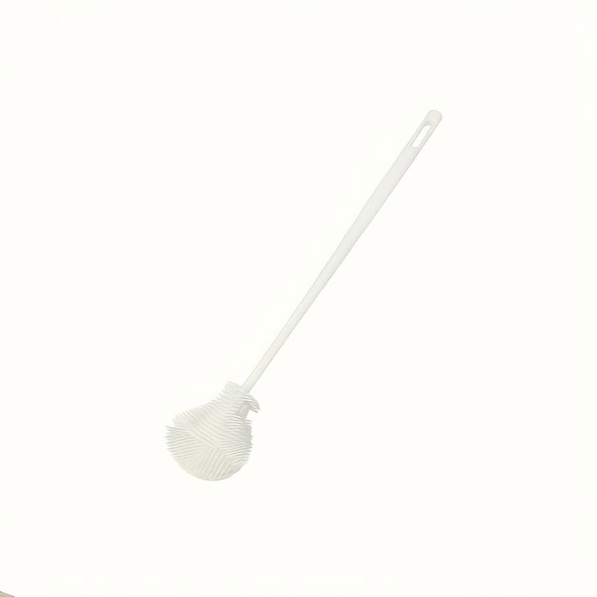 Silicone Bottle Brush with Long Handle, Flexible BPA-Free Head for Narrow-Neck Bottles