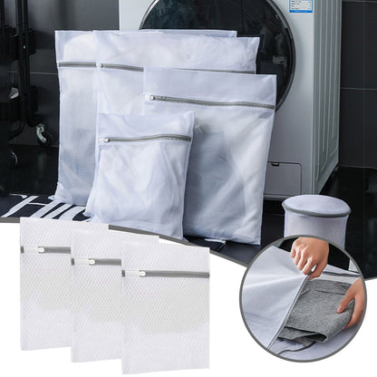 Small Mesh Laundry Bags with Zipper, 3-Pack, 9.84 x 11.81 Inch for Delicates - Image 2
